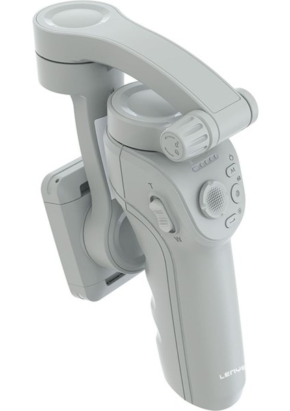 LPH105 Taşınabilir M01 3 Eksenli El Tipi Aparatlı Gimbal Stabilizatör Gri