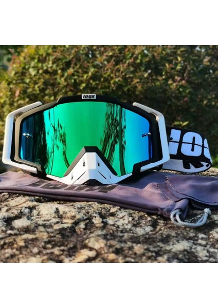 WHITESINGLE19 Motosiklet Kaskı Motokros Gözlüğü Kir Motosikleti Motokros Gözlüğü Cross Country Bisiklet Gözlüğü Mtb Leri Moto Mtb Bisikleti Rusya (Yurt Dışından)
