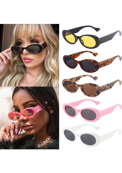 Stil 1-C01 Lar 1pc Retro Küçük Oval Çerçeve Moda Polarize UV400 (Yurt Dışından) indirimleri