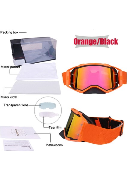 Bir Stil Motosiklet Motokros Motosiklet Dağ Bisikleti Off-Road Mtb Açık Hava Spor Kask Leri ve Aksesuarları ile Gözyaşı Koruyucu Lens Kutusu (Yurt Dışından) modelleri