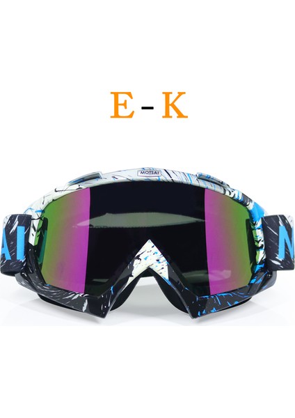 K1 Motokros Gözlüğü Mx Off Road Kask Leri Kayak Spor Gafas Motosiklet Kir Bisiklet Yarış Google Leri (Yurt Dışından)