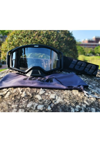 Şeffaf Lens Ioqx Açık Hava Motosiklet Gözlüğü Bisiklet Mx Off-Road Kayak Spor Atv Kir Motosiklet Yarış Leri Motokros Leri Bisiklet Google (Yurt Dışından)