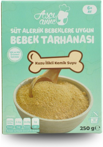 Süt Alerjik Bebek Tarhanası 250G