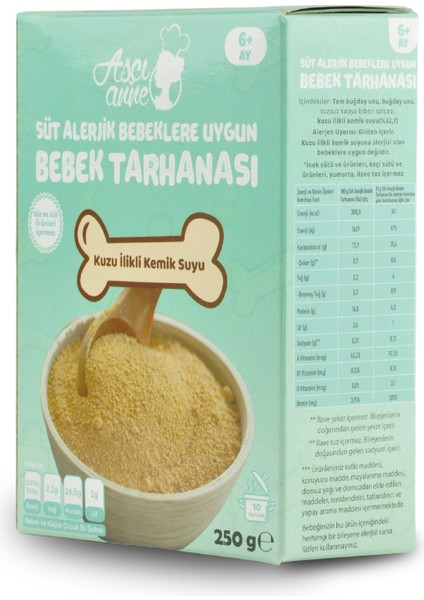 Süt Alerjik Bebek Tarhanası 250G