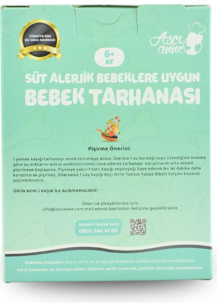 Süt Alerjik Bebek Tarhanası 250G