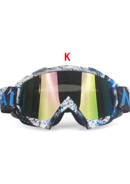 K1 Yeni Motokros Leri Bisiklet Mx Off Road Kaskları Spor Gafas Motosiklet Kir Bisikleti Oculos Moto (Yurt Dışından)