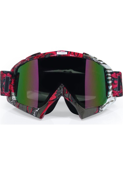D2 Motokros Leri Oculos Antiparras Gafas Moto Cross Motosiklet Off Road Kir Motosiklet Gözlüğü (Yurt Dışından) fiyatları