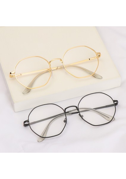 Altın 3.00 1 Pc Retro Ultra Hafif Metal Retro Sekizgen Çerçeve Miyopi Klasik Yüksek Tanımlı Düz Ayna -1.0~-4.0 (Yurt Dışından) fiyatları