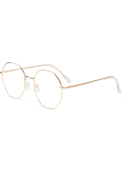 Altın 3.00 1 Pc Retro Ultra Hafif Metal Retro Sekizgen Çerçeve Miyopi Klasik Yüksek Tanımlı Düz Ayna -1.0~-4.0 (Yurt Dışından) indirimleri