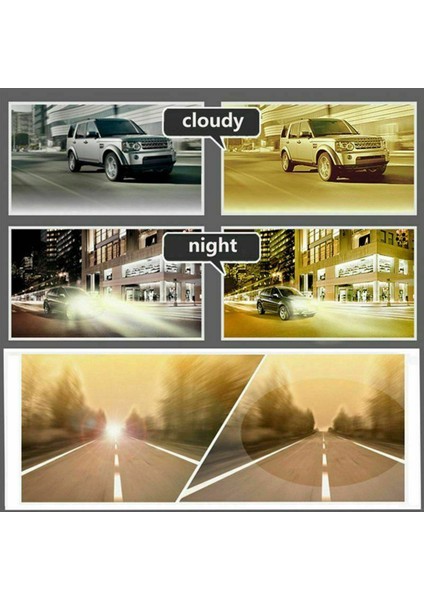 Siyah Stil Sürüş Gözlüğü Uv Koruma Anti Parlama Gece Görüşü Motor Gözlüğü (Yurt Dışından) indirimleri