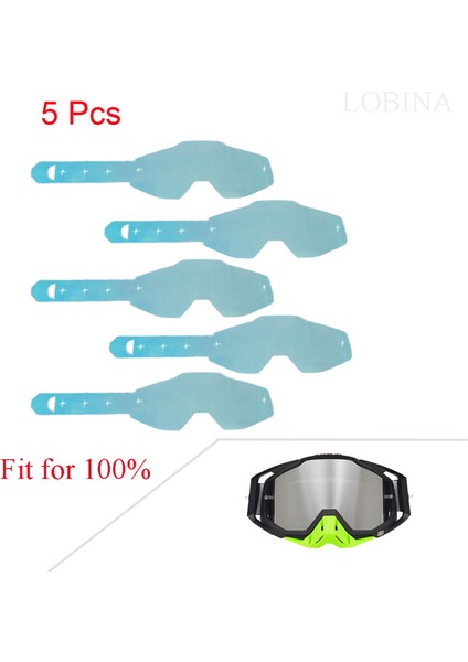 3'lü Stil Motokros Gözlüğü Yırtılma Koruyucu Lastik Film Kum Geçirmez Su Geçirmez 1 Lot Uygun Yeni (Yurt Dışından) fiyatları