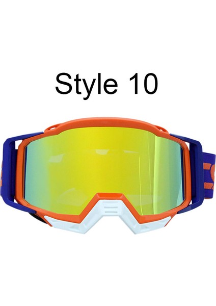 10 Ktm Motosiklet Leri Kask Mx Moto Kir Motosiklet Atv Kayak Açık Spor Scooter Maske (Yurt Dışından)