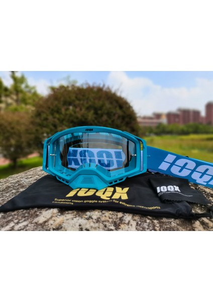 Mavi Stil Ioqx Açık Hava Motosiklet Gözlüğü Bisiklet Mx Off-Road Kayak Spor Atv Kir Motosiklet Yarış Leri Motokros Leri Bisiklet Google (Yurt Dışından)