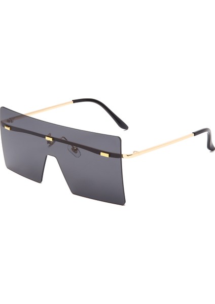 Çay Kare Tasarım Pc Çerçeve Net Lens Uv Korumalı Moda Sürüş - Yeni (Yurt Dışından)