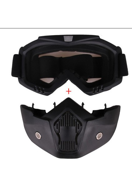 Kahverengi Lens Yeni Koruyucu Motosiklet Yüz Maskesi Çıkarılabilir Açık Yarım Yüz Taktik Motosiklet Kaskı Moto Aksesuarı (Yurt Dışından) indirimleri