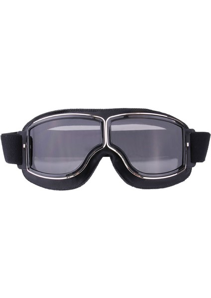 No.9 Deri Vintage Motosiklet Gözlüğü Retro Jet Kasklı Motosiklet Aksesuarları (Yurt Dışından) modelleri