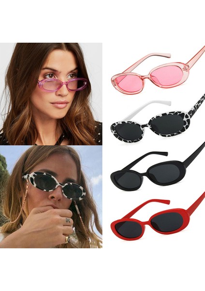 A7 2021 Moda Retro Çerçevesiz Kanatlı UV400 Lüks Trend Dar Yaz Gözlüğü (Yurt Dışından) fırsatları