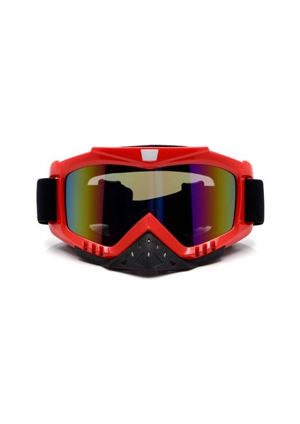No.20 Motosiklet Kaskı Mx Leri Atv Maske Kar Maskesi Oculos Gafas Motokros Kayak Snowboard Leri - (Yurt Dışından)