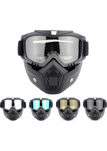 Gri Motosiklet Gözlüğü Kask Maskesi Anti-Sis Kış Kar Spor Gözlüğü Kayak Kar Motoru Kaskı Açık Yüz Kalkanı (Yurt Dışından) modelleri