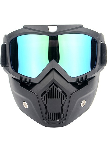 Gri Motosiklet Gözlüğü Kask Maskesi Anti-Sis Kış Kar Spor Gözlüğü Kayak Kar Motoru Kaskı Açık Yüz Kalkanı (Yurt Dışından) fırsatları