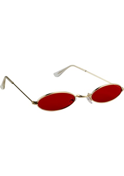 Siyah Gri Stil 1 Adet Retro Küçük Oval Lar Vintage Siyah Kırmızı Metal Renk Güneş Leri Moda Tasarımı Ler (Yurt Dışından) indirimleri