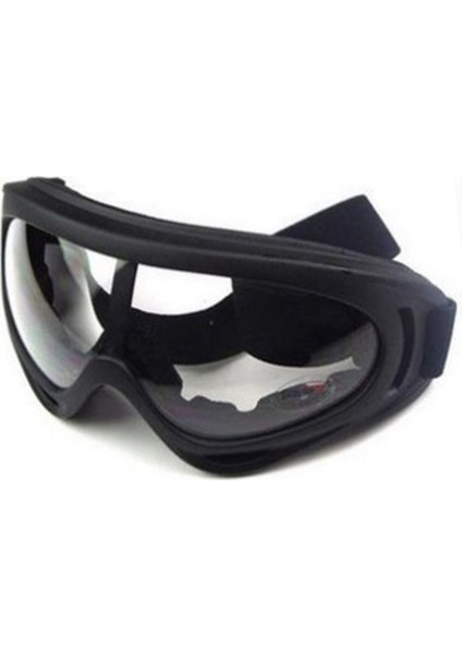 Siyah Stil 1 Adet Kış Rüzgar Geçirmez Kayak Gözlüğü Açık Sporlar Gözlüğü Kayak Gözlüğü UV400 Moto Bisiklet (Yurt Dışından)