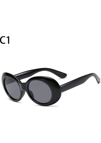 A1 2021 Moda Retro Çerçevesiz Kanatlı UV400 Lüks Trend Dar Yaz Gözlüğü (Yurt Dışından)
