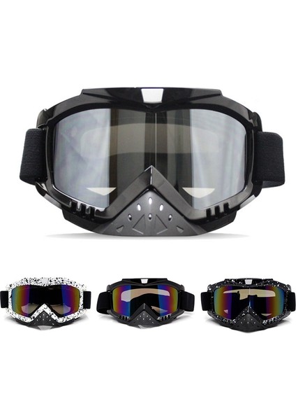 No.19 Motosiklet Kaskı Mx Leri Atv Maske Kar Maskesi Oculos Gafas Motokros Kayak Snowboard Leri - (Yurt Dışından)