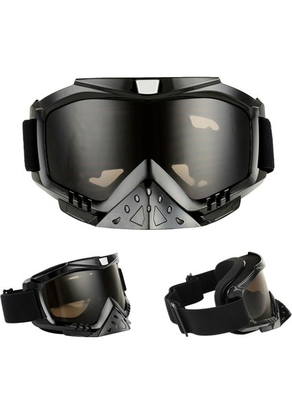 No.19 Motosiklet Kaskı Mx Leri Atv Maske Kar Maskesi Oculos Gafas Motokros Kayak Snowboard Leri - (Yurt Dışından)