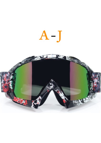 F2 Erkek, Motokros Leri Bisiklet Mx Off Road Kask Leri Spor Gafas Motosiklet Kir Bisikleti Oculos (Yurt Dışından)