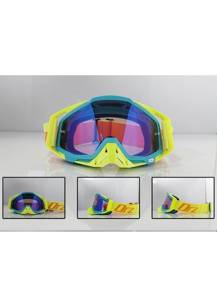 F2 Erkek, Motokros Leri Bisiklet Mx Off Road Kask Leri Spor Gafas Motosiklet Kir Bisikleti Oculos (Yurt Dışından)