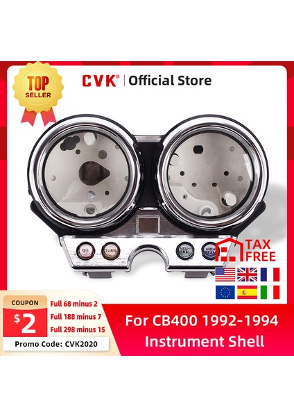 2 Kabuk Yüzey Cvk Enstrüman Hız Kapağı Göstergeler Plaka Metre Kilometre Sayacı Takyometre Kabuğu Honda Cb Cbarts (Yurt Dışından) modelleri