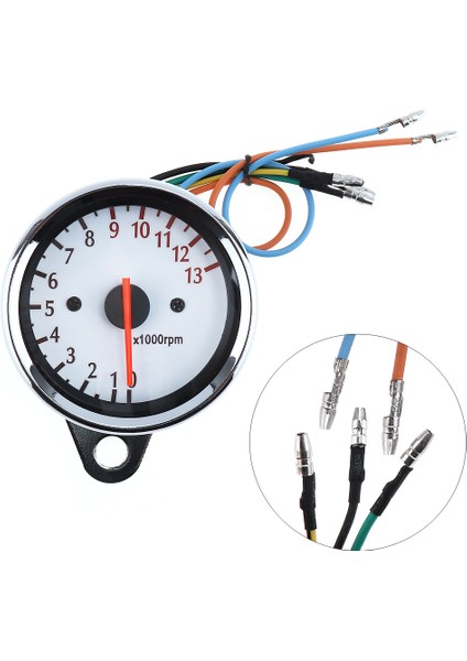 Evrensel Rpm Scooter Motosiklet Analog Tachometer 12V Motosiklet Enstrümanı Scooter Hız Araba (Yurt Dışından) modelleri