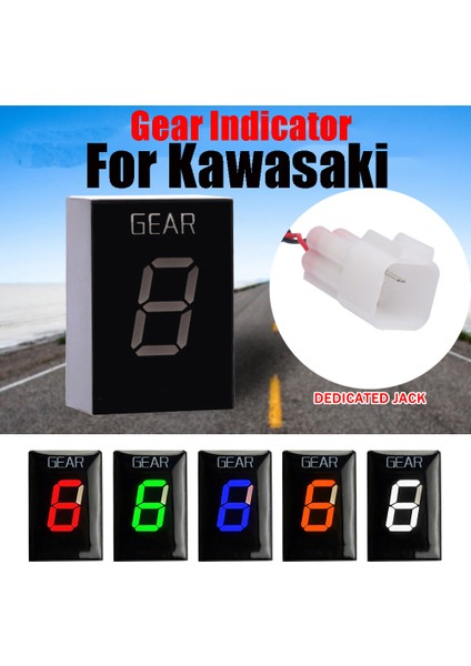 Kırmızı Stil Kawasaki Zx-6r Er-4n Z750 Z1000 VULCAN900 Er-6 NINJA650R KFX450R KLE650 Versy Vites - Motosiklet Ekipmanı (Yurt Dışından)