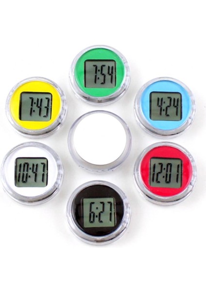 Yeşil Stil Evrensel Su Geçirmez Mini Motosiklet Bisiklet Yapışkanlı Dijital Ekran Saat Izle Ofis Dekor Arabalar Iç Aksesuarları (Yurt Dışından) fiyatları