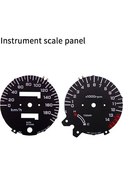 5 Ölçekli Panel Cvk Enstrüman Hız Kapağı Göstergeler Plaka Metre Kilometre Sayacı Takyometre Kabuğu Honda Cb Cbarts (Yurt Dışından)
