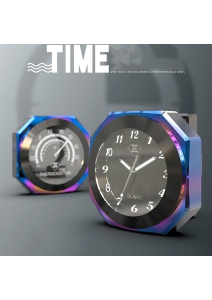 2-Bks Evrensel Alüminyum Alaşımı Motosiklet Luminöz Direksiyon Montaj Saat Termometre (Yurt Dışından) indirimleri