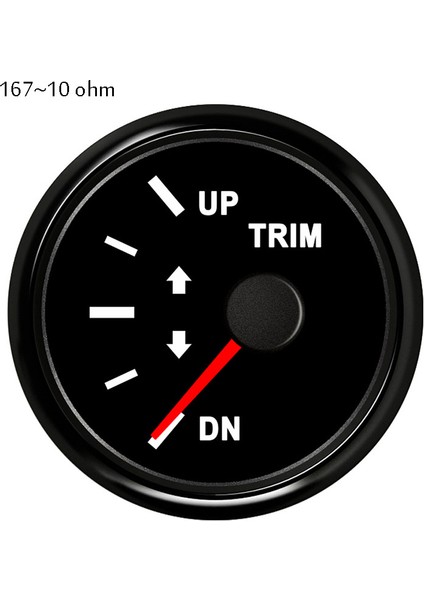 Altın Otobüs Oto Tekne Kamyon 52MM Su Geçirmez Denge Enstrümanı Trim Metre (Yurt Dışından)