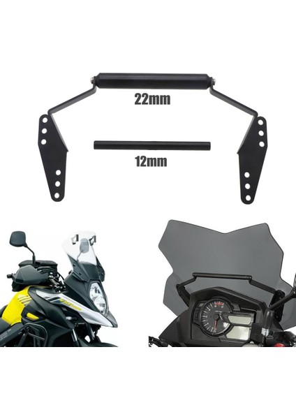 B Suzukı V-Stro V-Strom Motosiklet Aksesuarları Stand Tutucu Telefon Cep Telefonu Gps Plakası Braketi (Yurt Dışından) fiyatları