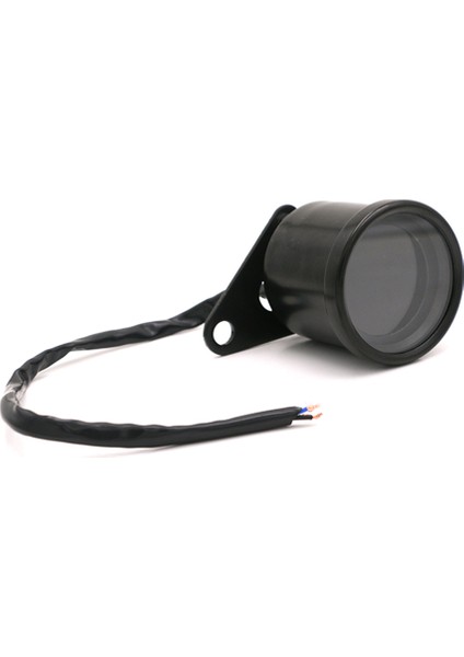 Siyah Stil Evrensel Motosiklet Dijital Hız Retro LCD Kilometre Sayacı Yağ Seviye Cafe Racer Devir Gösterge Scooter Atv Metre (Yurt Dışından)