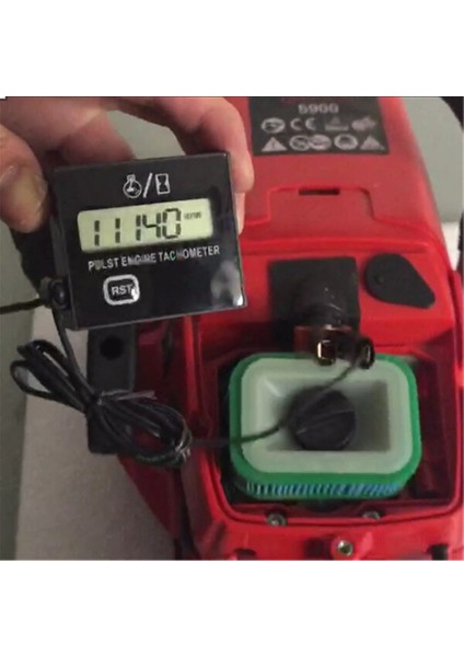 Siyah Stil Dijital Ekranlı Benzinli Motor Tach Saat Metre Gösterge Indüktif Hızölçer Araç Stok Taksimetre Motosiklet Çim Biçme Makinesi (Yurt Dışından) modelleri