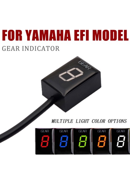 Yeşil Parantez Yamaha Fz6 FZ6R Fzs Fazer Xj6 Yzf-R6 R6S R1 Fz8 Fz1 FZ1N Tdm 900 FZ400 Mt-03 Vites Ekranı Meter (Yurt Dışından)