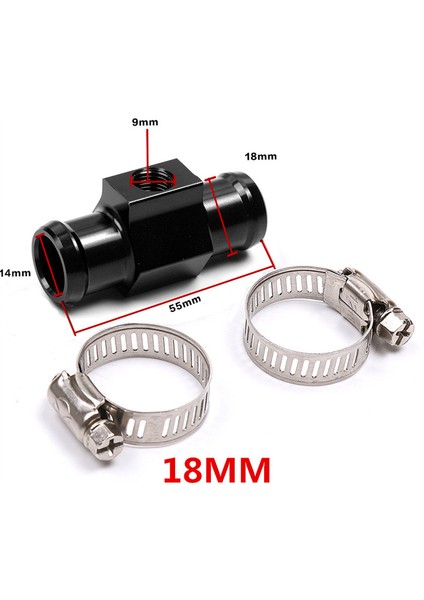 18 mm Vespa Gts Tmax Nmax Pcx Forza 350 Xmax Dijital Ekran Sensörlü Motosiklet Termometresi Sıcaklık Göstergeleri (Yurt Dışından)