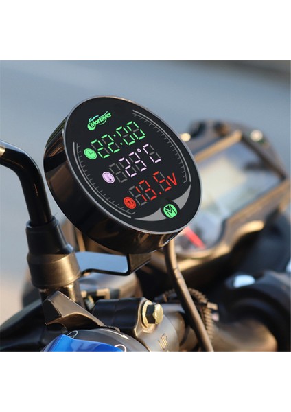 22 mm Nmax Pcx Xmax Xj6 CB650F Aerox Su Sıcaklık Saat Sayacı Motor Saat Adaptörü (Yurt Dışından)
