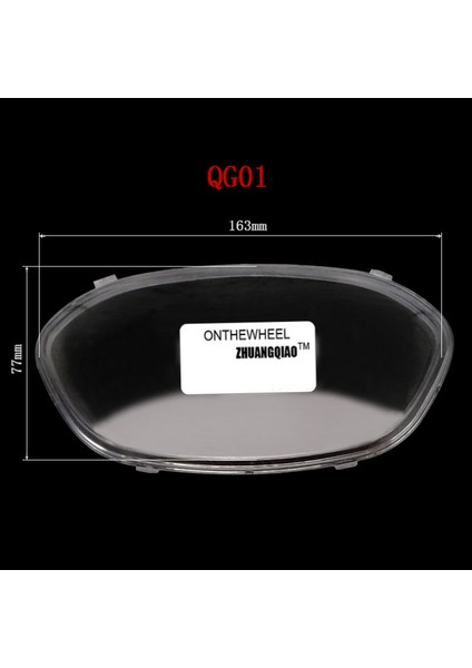 16 Motosiklet Motokros Moped Hız Tachometer Gösterge Lens Kapağı Scooter Atv E-Scooter (Yurt Dışından)