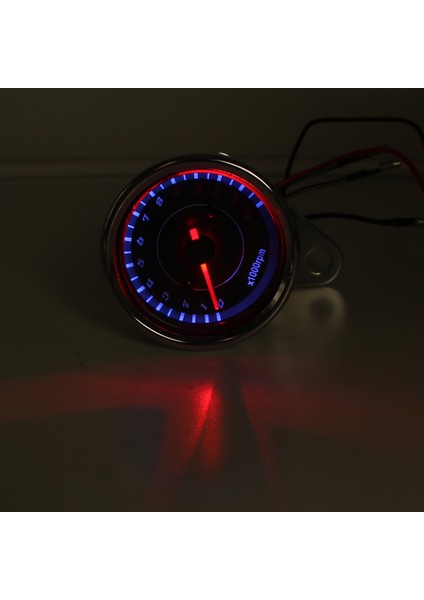 Dc 12V Motosiklet Tachometer Arka Işık Analog Motosiklet Dev Sayacı Rpm Mavi LED Arka Işık ile (Yurt Dışından) fiyatları