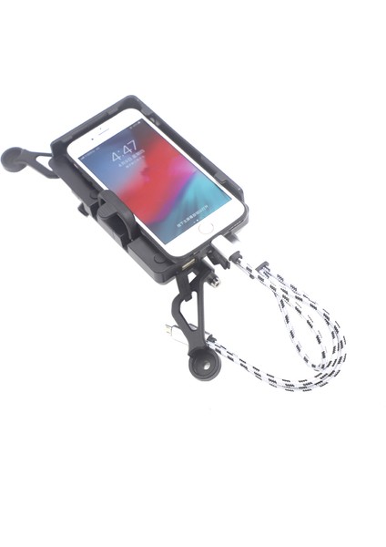 B Yamaha XMAX300 Siyah Mobil Gps Navigasyon Istasyonu Çerçeve Plakası Bracket X-Max 300 (Yurt Dışından) fırsatları