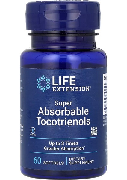 Super Absorbable Tocotrienols 60 Softgels VR67