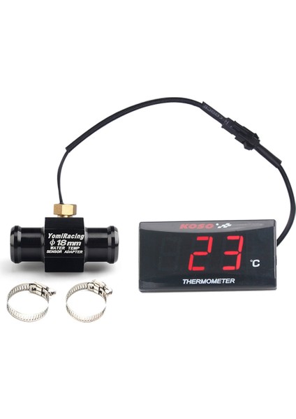18 mm Motosiklet Su Sıcaklık Mini Gösterge Xmax Nmax Cb B500X Sensör Su Sıcaklık Adaptörü Scooter ve Yarış (Yurt Dışından) fiyatları