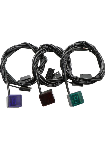 Kırmızı Stil Nordson 6 Hızlı Motosiklet Dijital Vites LED Ekran Vites Kolu Mıknatıs Honda Yamaha Suzuki (Yurt Dışından) indirimleri